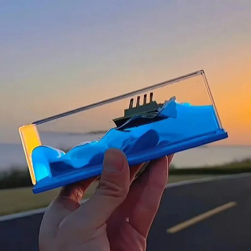 Drift Ship Desk Toy