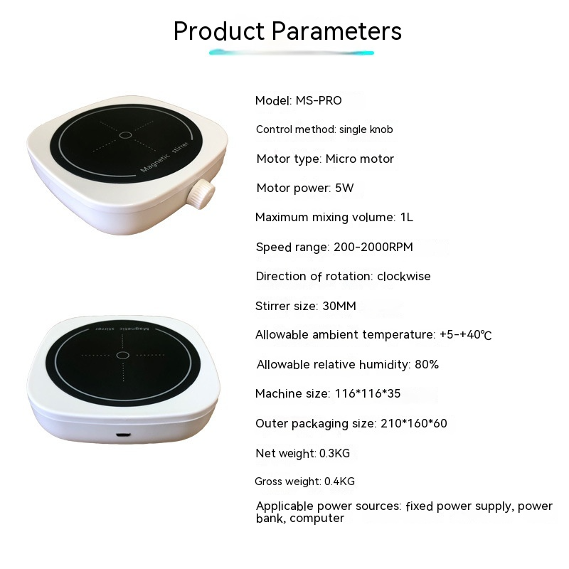 Mini Magnetic Stirrer